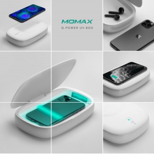 MOMAX Q.Power UV-Box QU1 無線充電紫外光消毒盒 